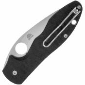 SC276GP Spyderco Retract – Couteau pliant Linerlock Lame Acier 9Cr18MoV Satin Manche Black G10 - Livraison Gratuite