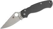 SC81GPDGY2 Couteau Spyderco Paramilitary 2 Dark Gray G10 Lame Acier Maxamet Satin Made USA - Livraison Gratuite