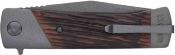 SCH1203147 Old Timer Frontier |  Couteau Lame Acier 7Cr Trailing Point Satin | Manche Luxewood Composite | Liner Lock | Livraison Gratuite