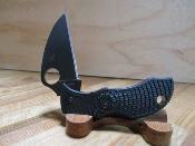 SCMBKWPBK Spyderco ManBug Wharncliffe – Couteau Ultra-Compact Lame Acier VG-10 Manche FRN Noir Lockback Japan – Livraison Gratuite