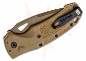SIG36333 Hogue SIG K320A – Couteau Automatique Lame Acier CPM S30V Serr Manche Polymer Tan USA - Livraison Gratuite