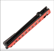 SRM9215GV Couteau SRM Knives Ambi-Lock Red/Black Lame Acier D2 - Livraison Gratuite