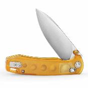 TVJM03YP14 Trivisa Dragonfly-Y – Couteau Pliant EDC, Lame 14C28N, Manche PEI, Verrouillage Axis Lock - Livraison Gratuite