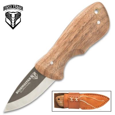 UC3454 Poignard United Cutlery Bushmaster Marajó Bushraft Lame 1095 Etui Cuir - Livraison Gratuite