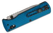VOSA4103 Couteau Vosteed Vombat Zulu M390 Manche Aluminium Blue Sécurité Crossbar Lock - Livraison Gratuite