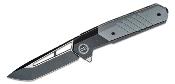 WE200734 Couteau We Knife Arsenal Gray Titane Lame Acier CPM-20CV Tanto 2 Tons IKBS - Livraison Gratuite
