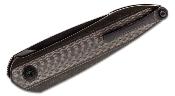 WE2010V1 Couteau We Knive Black Void Opus Manche Titane/FCarbone Lame CPM 20CV IKBS - Livraison Gratuite