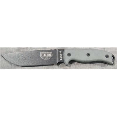 COUTEAU ESEE Knives - COUTEAU DE COMBAT RAT CUTLERY ESEE ES6PKOBK MODEL 6 MADE IN USA