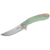 Couteau CJRB Gobi Jade Lame Acier D2 Manche G10 J1906NTG - Livraison Gratuite