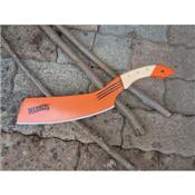 Machette Parang Couteau Bushcraft Marbles The Parang Acier Carbone/Inox Orange Manche Bois MRPAR20 - Free Shipping