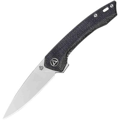 QS135B Couteau QSP Knife Leopard Black Acier 14C28N - Livraison Gratuite