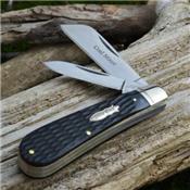 Couteau de Mineur Rough Rider Coal Miner 2 Lames Acier 440 Manche Os RR1284 - Free Shipping