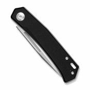 S250891 Couteau Sencut Braxx Black | Lame Clip Point Acier D2 Satin | Slipjoint & Manche G10 Black - Livraison Gratuite