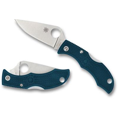 SCLFP3K390 Couteau Spyderco Ladybug K390 Manche Blue FRN Made Japan - Livraison Gratuite