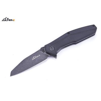 Couteau Ultra-X Omen Black G10 Lame Acier AUS-8 UXHK212A - Livraison Gratuite