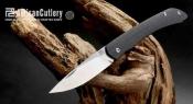 ATZ1840PBK Couteau Artisan Cutlery Biome Black Lame 12C27 Slipjoint - Livraison Gratuite