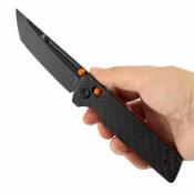 B2038V4 Couteau TENABLE Anomaly Lame Acier Nitro-V Blackwash Manche Carbone & G10 Cross Bar Lock - Livraison Gratuite