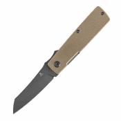 B2135A5 Couteau Higonokami Tenable Lame Acier D2 Reverse Tanto | Manche Sand G10 | Liner Lock | Livraison Gratuite
