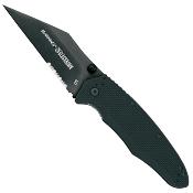 BH15BW211BK Couteau BLACKHAWK Be-Wharned A/O Lame Acier D2 Combo Wharncliffe - Livraison Gratuite