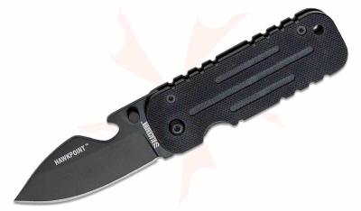 BH15HP01BK Blackhawk Hawkpoint Compact – Couteau Pliant Drop Point Lame Acier 9Cr18MoV – Manche G10/Acier – Framelock – Livraison Gratuite