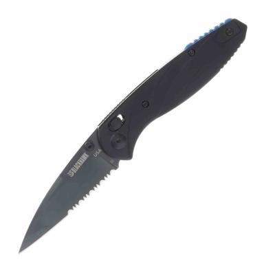 BHOC111BK — Couteau Blackhawk Officer Carry Slide Lock Lame Acier D2 Manche Aluminium USA Livraison Gratuite