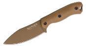 BKR19 Poignard KA-BAR Becker Nessmuk Tan Lame Acier Carbone 1095 Etui Polymer Made USA - Livraison Gratuite