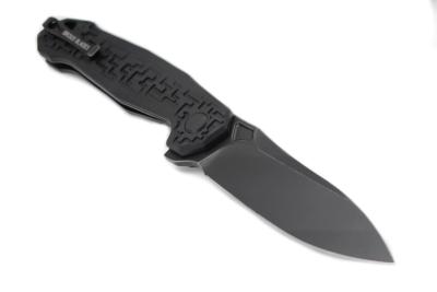 BRB278 Couteau Brous Blades Bygones - Lame Spear Point Acier D2 Stonewash - Manche G10 Noir - Liner Lock USA - Livraison Gratuite
