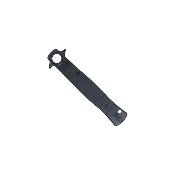 CBTSTBLBK Couteau CobraTec Stiletto Button Lock USA Lame Stiletto Acier VG-10 Manche G10 Sécurité Button Lock - Livraison Gratuite