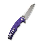 CIVC210432 Couteau CIVIVI P87 Purple Lame Acier Nitro-V Manche G10 IKBS - Livraison Gratuite