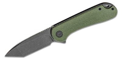 CIVC907TE Couteau CIVIVI Elementum Tanto Green Lame D2 Black IKBS - Livraison Gratuite