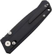 CMB17B CMB Braveman CMB-17B – Couteau Pliant EDC Axis Lock, Lame Drop Point S35VN PVD Noir, Manche Titane Black - Livraison Gratuite 