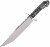 Couteau Condor K-Night Bowie Lame Acier Carbone 1075HC Manche Micarta Etui CUir Salvador CTK1343114HC - Livraison Gratuite 