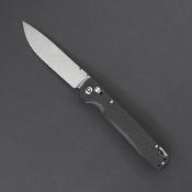 DGRDPTXBKSW Daggerr Dropet DL – Couteau Pliant X-Lock | Lame Drop Point 8Cr14MoV Stonewash | Manche FRN Noir - Livraison Gratuite