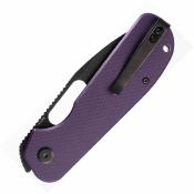 EUT018 Couteau Eutektik EFD PBW-R | Lame Acier 14C28N Black Manche G10 violet Liner Lock - Livraison Gratuite