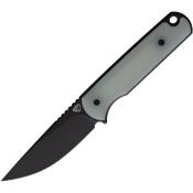 FF001NATBLK Couteau Ferrum Forge Lackey Jade Lame Acier D2 Etui Kydex - Livraison Gratuite