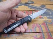 G1071255 Gerber Zilch Black – Couteau Pliant Lame Acier 7Cr17MoV Drop Point Manche FRN Noir Liner Lock – Livraison Gratuite