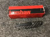 KS1660CFDAM Couteau Kershaw Leek Damas A/O Lame Damas Manche Fibre Carbone USA - Livraison Gratuite