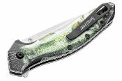 KS1845BASS Kershaw Shoreline Poisson – Couteau pliant Linerlock A/O Lame Acier 8Cr13MoV Manche Alu Vert - Livraison Gratuite