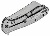 KS3455X Couteau Kershaw Bracket | Lame Cleaver Acier 8Cr13MoV | Frame Lock & Manche Black G10 - Livraison Gratuite