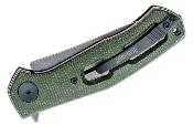 KS4020MCG Couteau Kershaw Concierge Green Lame Acier D2 IKBS - Livraison Gratuite