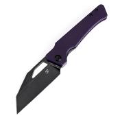 KT1033A3 Couteau KANSEPT Egress Purple G10 Lame Acier 14C28N Tanto Reverse - Livraison Gratuite