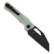 KT1033A6 Couteau KANSEPT Egress Jade G10 Lame Acier 14C28N Tanto Reverse - Livraison Gratuite