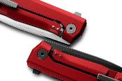 LSTMT01ARB Couteau LionSTEEL Myto Red Aluminum Lame Acier M390 IKBS - Livraison Gratuite