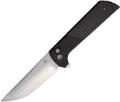 NMB2407CF — Couteau North Mountain Blade Chop 2 Button Lock Lame Acier SLD-Magic San Mai Tanto Manche Carbone Mitres Aluminium Livraison Gratuite