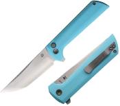 NMB2411SB Couteau Pliant North Mountain Chop 2 Blue Sky G10 Lame SLD-Magic Steel San Mai Tanto Pivot Sur Roulements - Livraison Gratuite