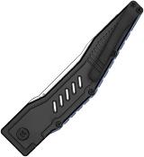 OKNMETTLE3BK — Couteau Olight Mettle 3 Lame Acier S35VN Satinée Manche Aluminium Noir Button Lock - Livraison Gratuite