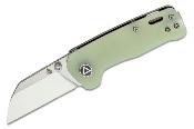 QS130XSF1 Couteau QSP Mini Penguin Jade Lame Acier 14C28N Manche G10 IKBS - Livraison Gratuite