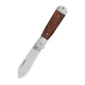 QS167D Couteau QSP Jumping Jack — Lame Clip Point Acier 14C28N, Manche Desert Ironwood Slip Joint - Livraison gratuite