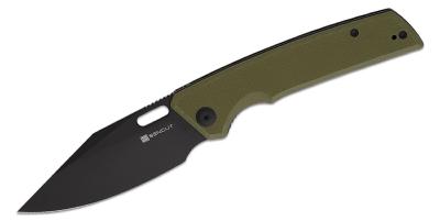 S230183 Couteau Sencut GlideStrike OD Green Lame Acier 9Cr18MoV Clip Point IKBS - Livraison Gratuite