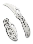 SC08P Spyderco Harpy – Couteau Pliant Lockback | Lame Hawkbill VG-10 | Manche Acier Inox Made Japan - Livraison Gratuite